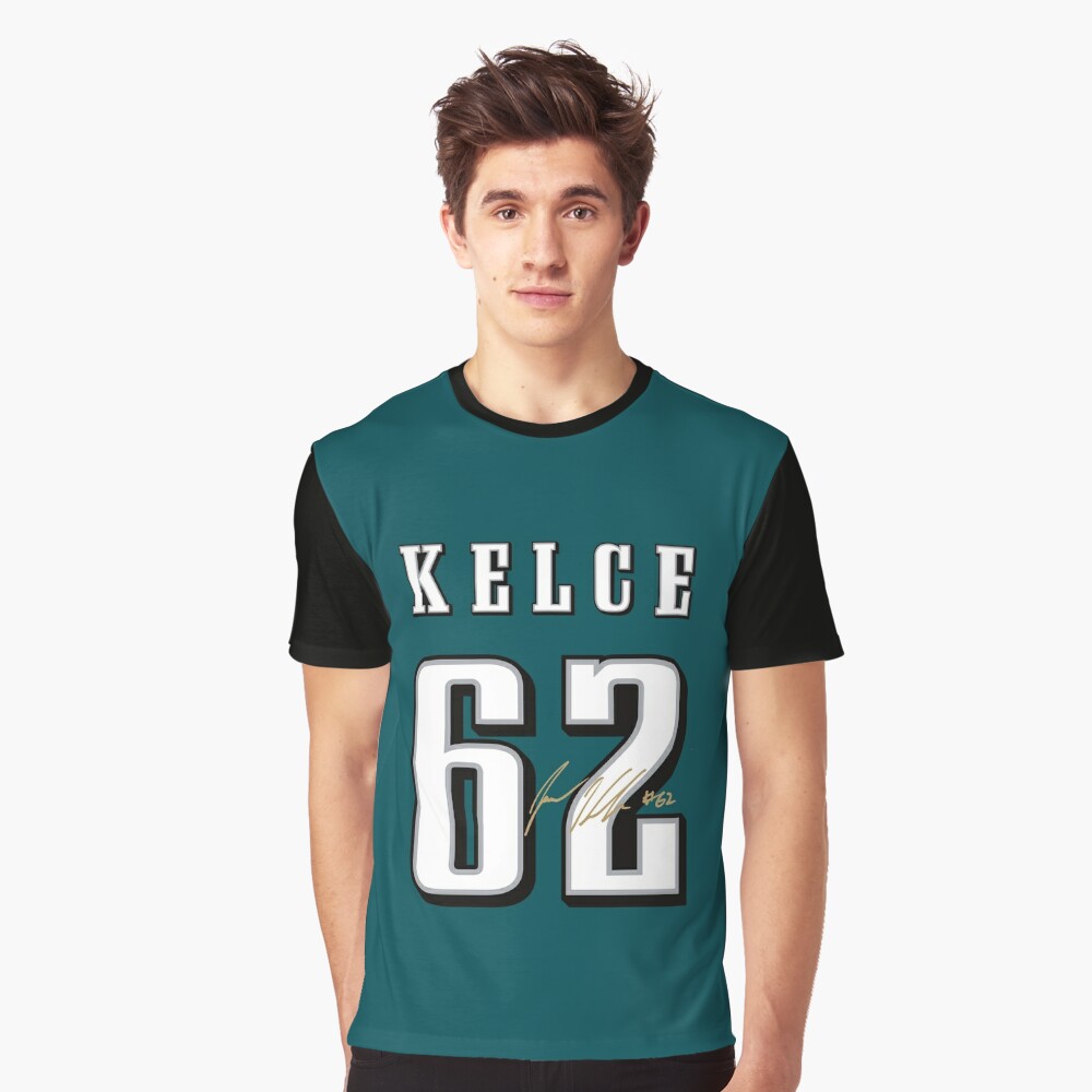 Jason Kelce 62 Eagles Essential T-Shirt by fezztee