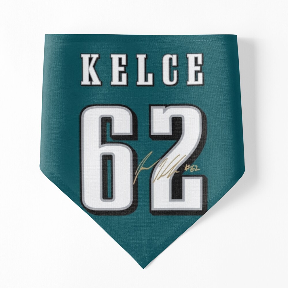 Jason Kelce 62 Eagles Pet Bandana by fezztee