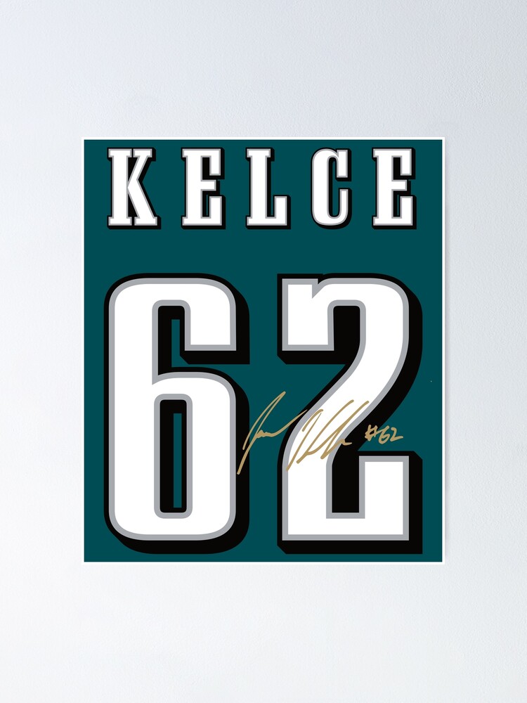 Jason Kelce 62 Eagles Pin by fezztee