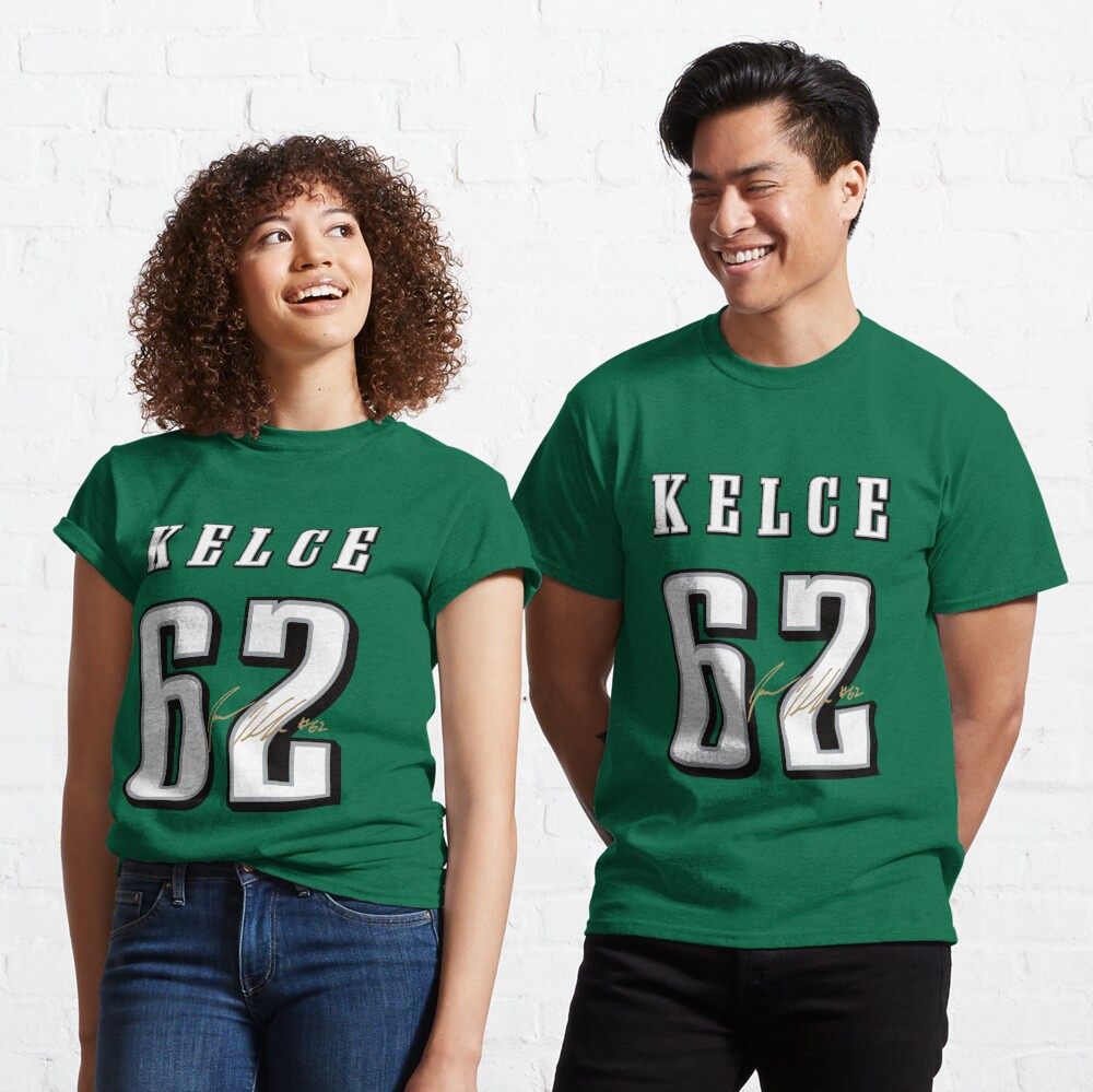 Jason Kelce 62 Eagles Essential T-Shirt by fezztee