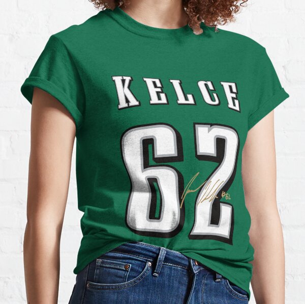 Men's Eagles Jason Kelce Jersey Green Limited Rush Super Bowl LII