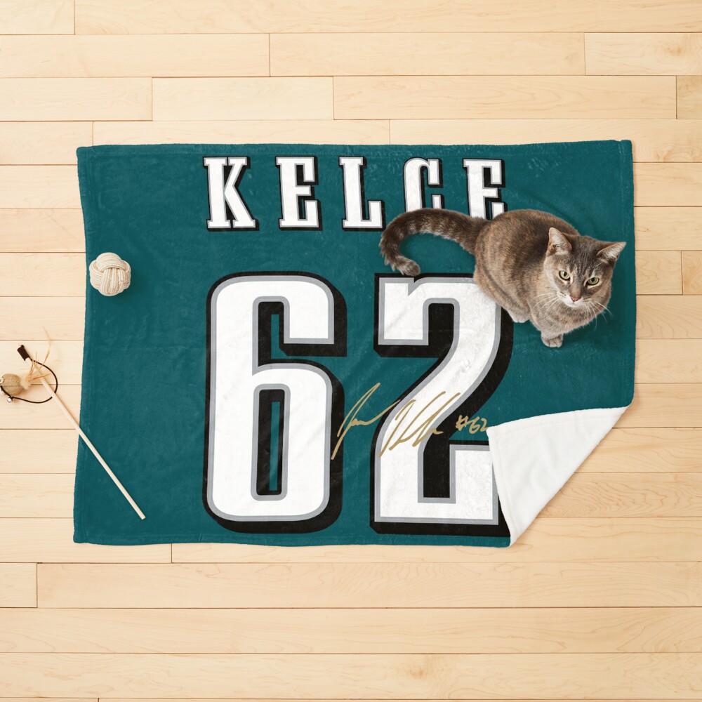 Jason Kelce 62 Eagles Poster by fezztee