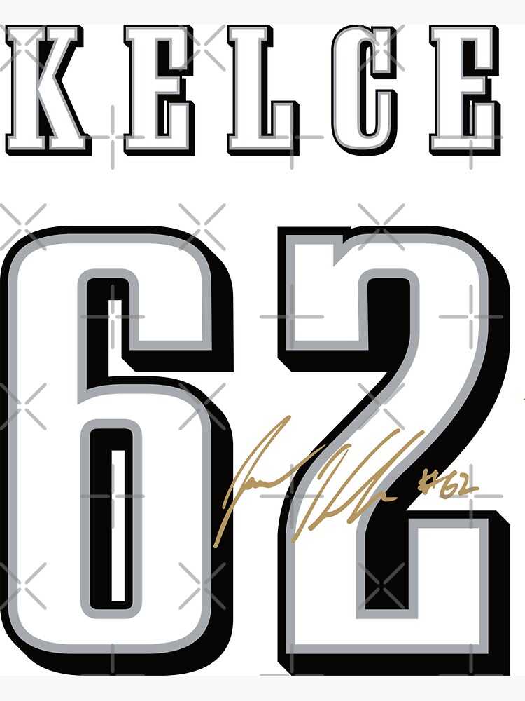 Jason Kelce 62 Eagles Pin by fezztee