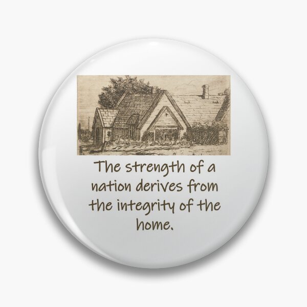 Item preview, The Strength Of A Nation - Home Quote  designed and sold by CrankyOldDude.