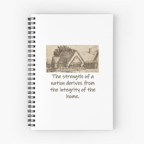Item preview, The Strength Of A Nation - Home Quote  designed and sold by CrankyOldDude.
