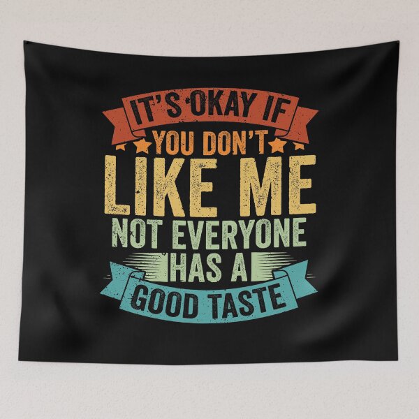 Item preview, Retro Vintage It's Okay If You Don't Like Me Fun Fact Lovers designed and sold by Nessshirts.