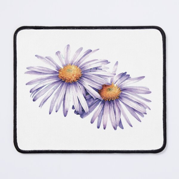 Item preview, Aster Watercolor | September Flower designed and sold by Heezel.