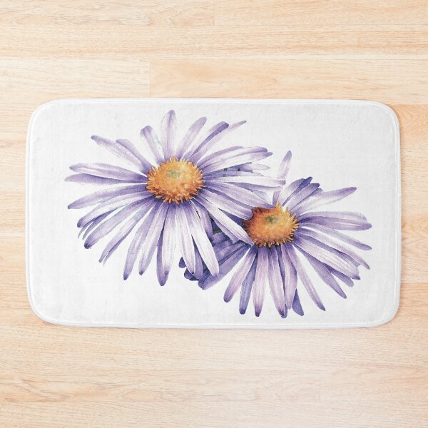 Item preview, Aster Watercolor | September Flower designed and sold by Heezel.