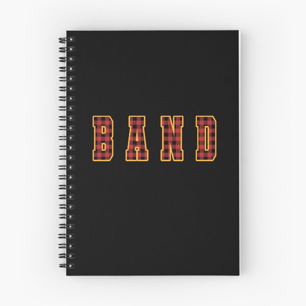 Item preview, Band written in Plaid Varsity Letters Gold designed and sold by Grepthor.