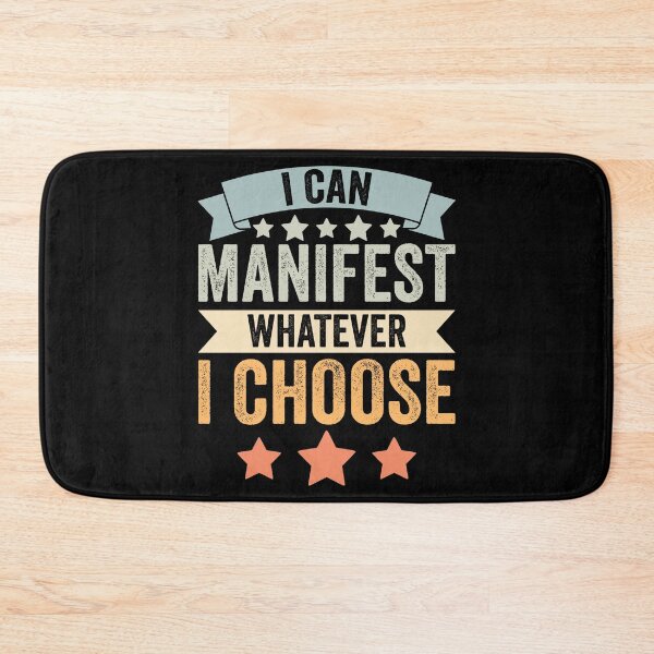Item preview, Vintage Manifest Positivity I Can Manifest Whatever I Choose designed and sold by Nessshirts.