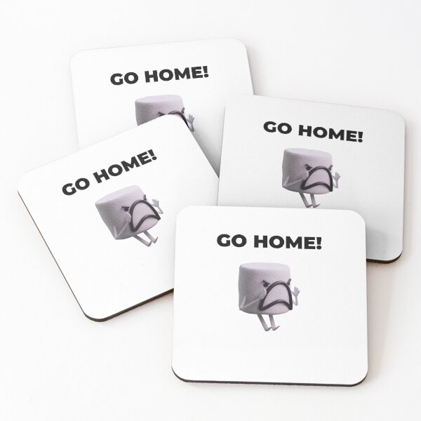 Item preview, Go home! Angry Marshmallow designed and sold by Gravedrinker.
