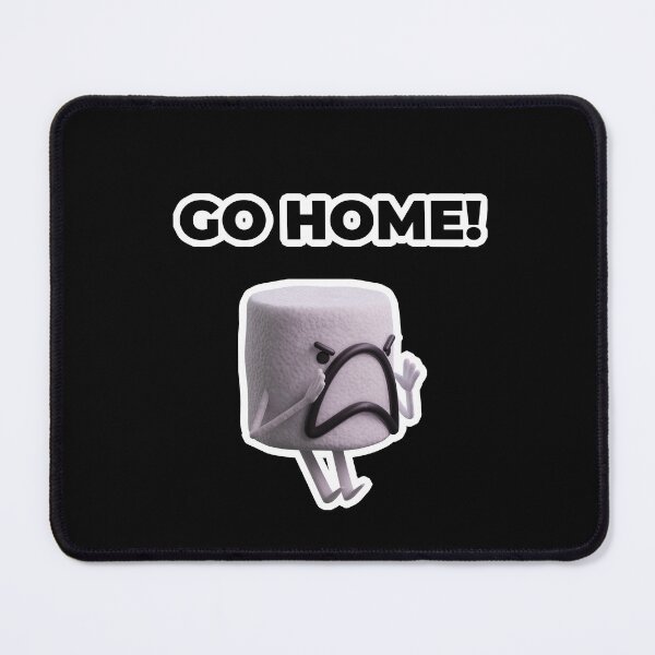 Item preview, Go home! Angry Marshmallow designed and sold by Gravedrinker.