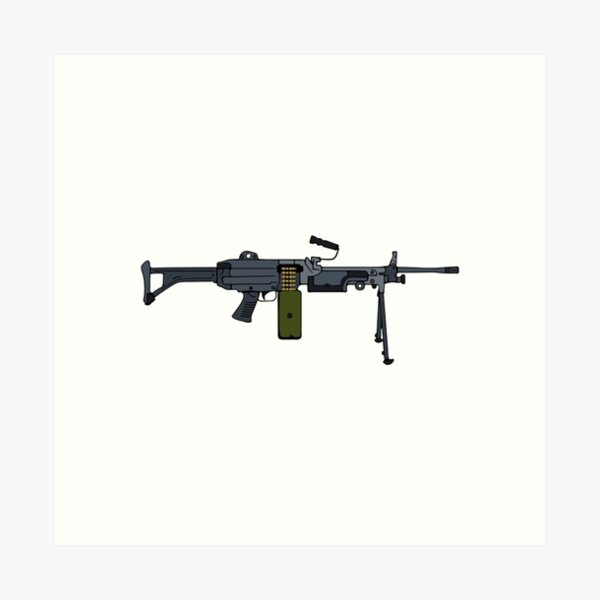 Item preview, M249 designed and sold by TaxThisFedBoy.
