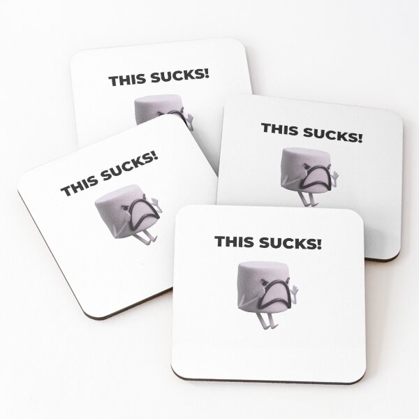 Item preview, Funny "This sucks" Angry Marshmallow designed and sold by Gravedrinker.