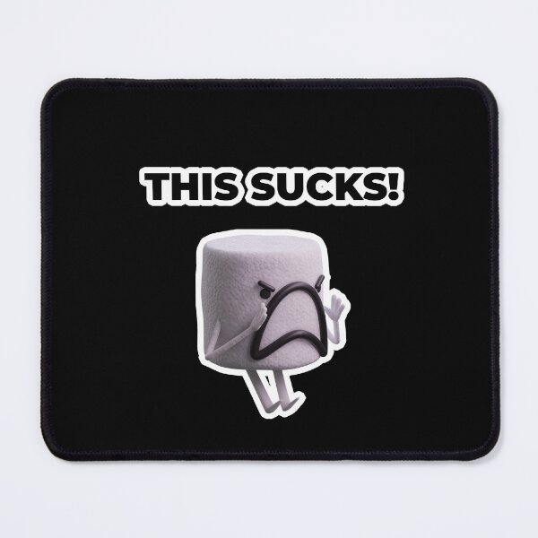 Item preview, Funny "This sucks" Angry Marshmallow designed and sold by Gravedrinker.