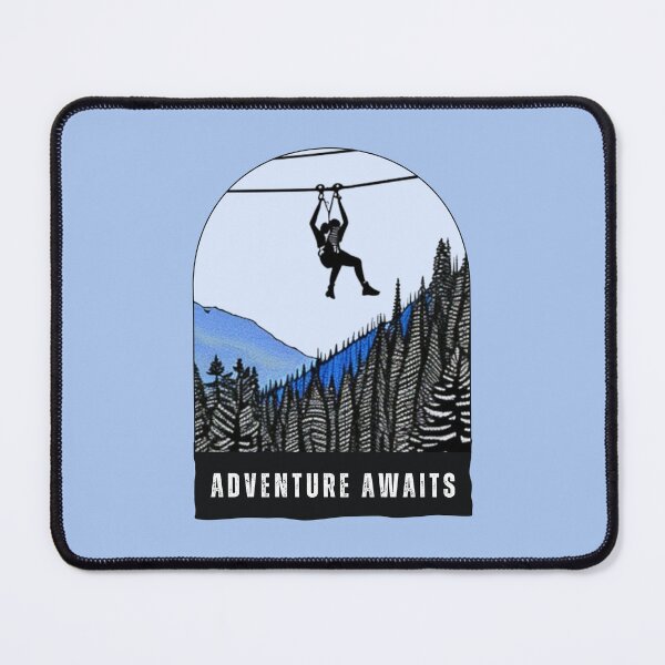 Item preview, Adventure Awaits Mountains Outdoors designed and sold by kiliteh.