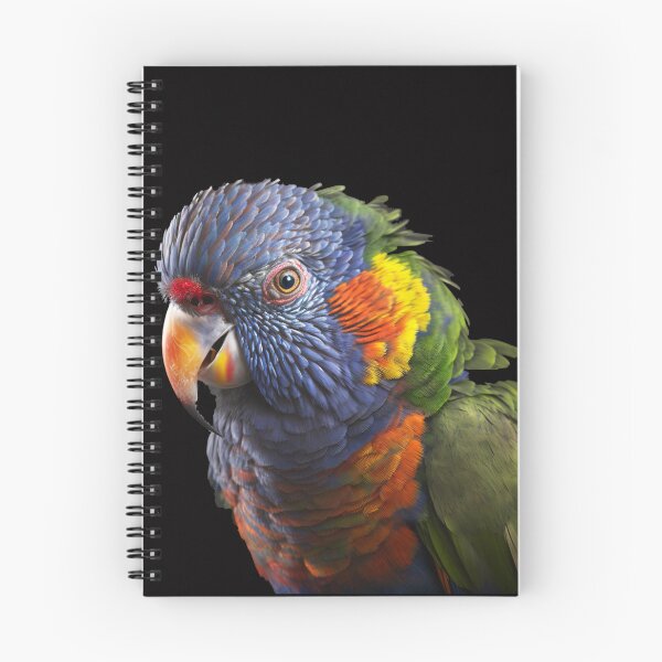 Item preview, Rainbow Lorikeet Portrait designed and sold by PharaohofSedona.