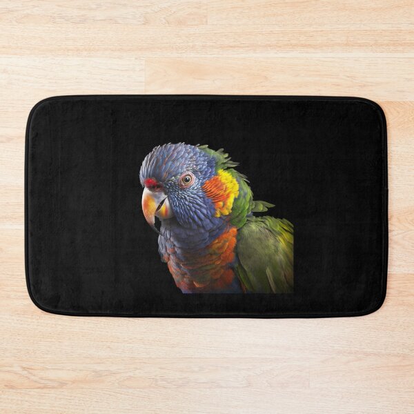 Item preview, Rainbow Lorikeet Portrait designed and sold by PharaohofSedona.