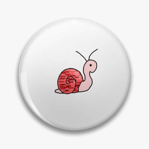 Item preview, Geometric Snail doodle - red designed and sold by ECKDesign.