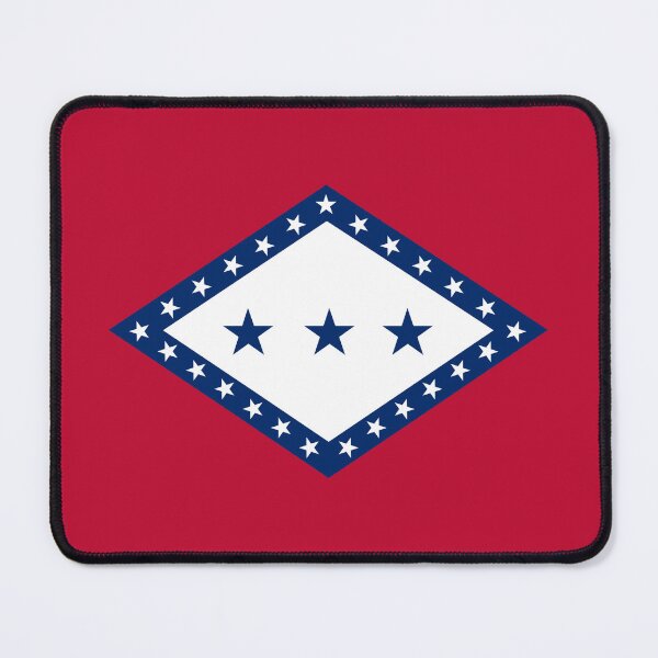 Artikelvorschau, Arkansas State Flag – Ursprüngliches von Hocker vorgeschlagenes Design entworfen und verkauft von awsomehog1.