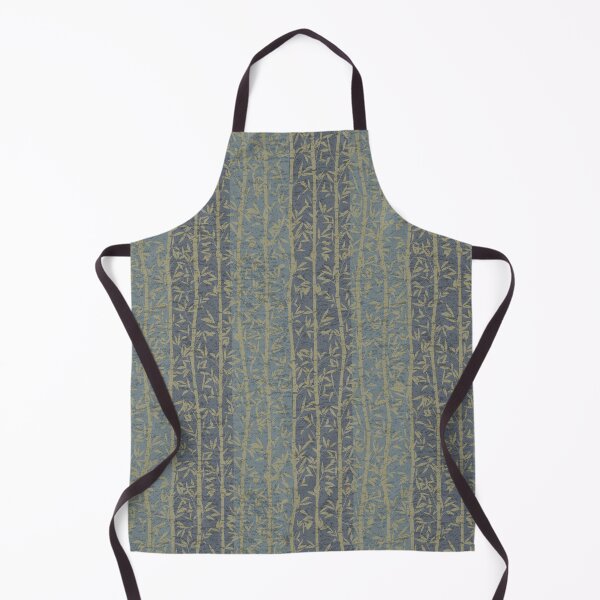 Item preview, Neutral Green and Purple with Golden Bamboo Seamless Repeating Pattern designed and sold by rhombusOnion.