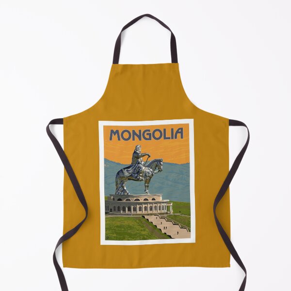 Item preview, MONGOLIA : Vintage Travel Advertising Print designed and sold by posterbobs.