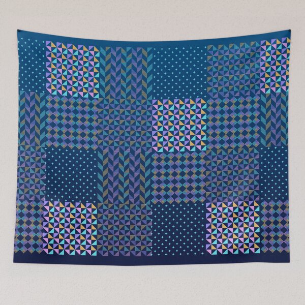 Item preview, Geometric Quilt designed and sold by Vanessa Hogle.
