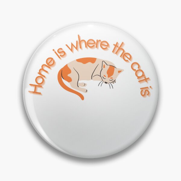 Item preview, Home is where the cat is Cat mom designed and sold by Pluto237.