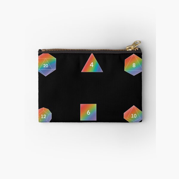 Item preview, Rainbow Dice Set designed and sold by SnugBugsGaming.