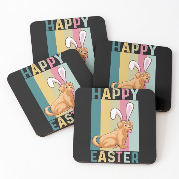 Item preview, Happy easter artistic dog art. designed and sold by SamRVstore.