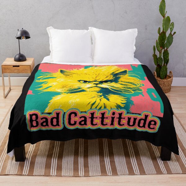 Item preview, Super Bad Cattitude designed and sold by Tanis-Tweedale.