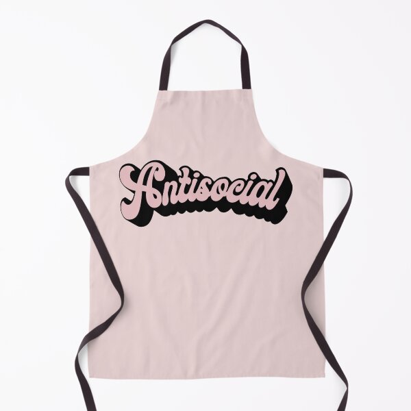 Item preview, Antisocial arched pink groovy lettering design designed and sold by julexy.