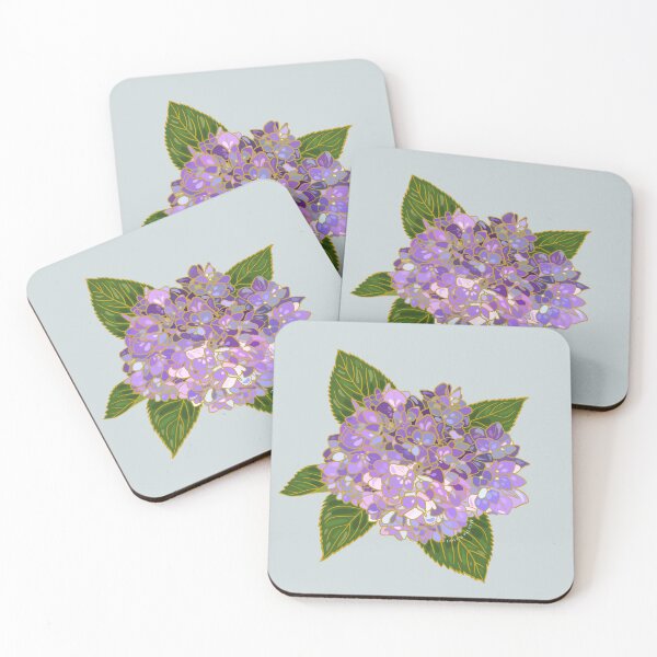 Item preview, Purple Hydrangea  designed and sold by Daisy Ring Art.
