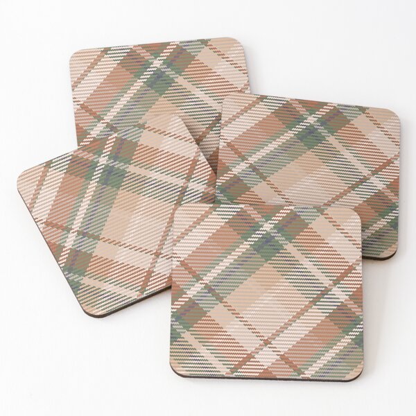 Item preview, Beige and Green Plaid Pattern designed and sold by blocfurn.