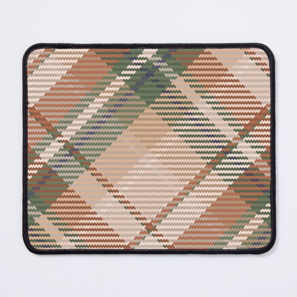 Item preview, Beige and Green Plaid Pattern designed and sold by blocfurn.
