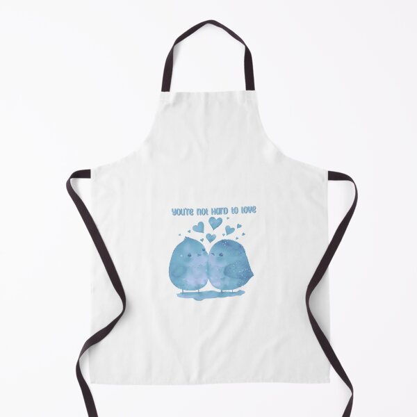 Item preview, You’re not hard to love / lovebirds / mental health / positivity / depression / cute / kind / romance designed and sold by ae-samantha.