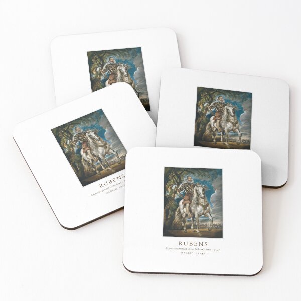 Item preview, Equestrian portrait of the Duke of Lerma BY PETER PAUL RUBENS, EXHIBITION BEAUTIFUL WALL DECOR,  ENTRYWAY DECOR, KITCHEN POSTER PRINT, LIBRARY WALL ART designed and sold by ConradSignature.