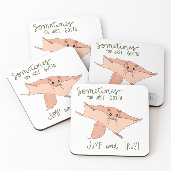 Item preview, Squirrel Leap of Faith designed and sold by sallysings.