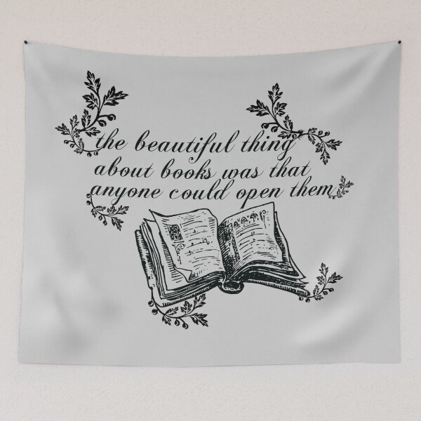 Item preview, THE BEAUTIFUL THING ABOUT BOOKS designed and sold by thatbookgal.