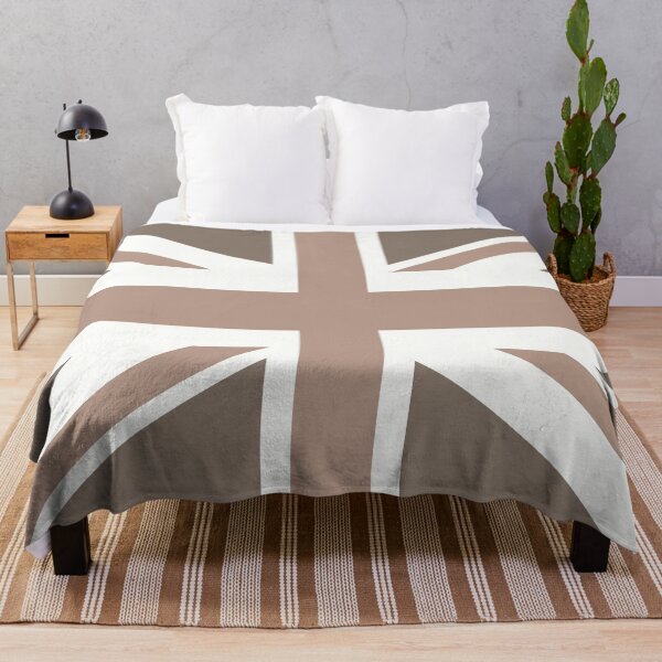 Item preview, Neutral Coloured Union Jack designed and sold by blocfurn.