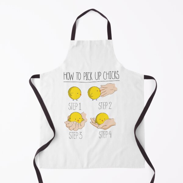 Item preview, How To Pick Up Chicks - chicken lover gifts designed and sold by Elise-Chapman.