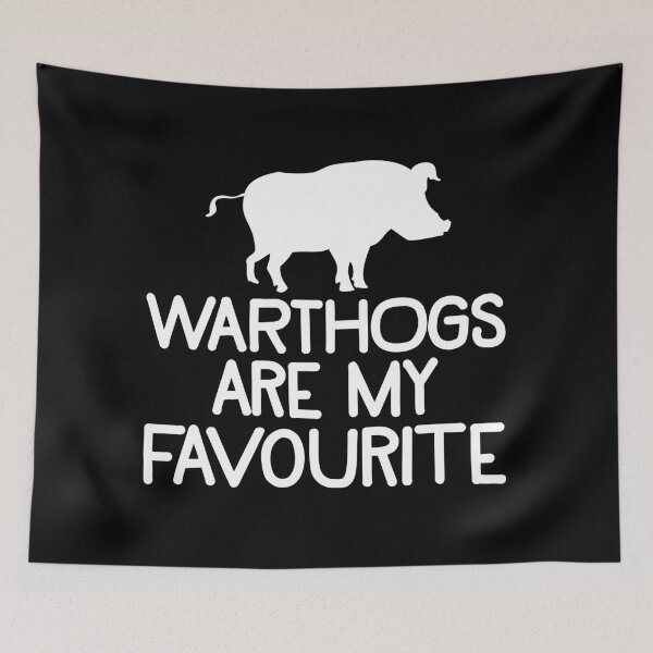 Item preview, Warthogs are my favourite designed and sold by jazzydevil.