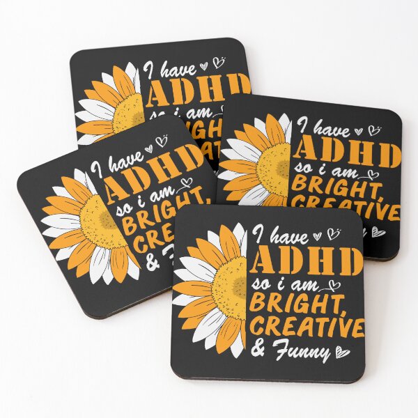 Artikelvorschau, Ich habe ADHS, also bin ich Bright Creative and Fun Design von Theresa MaeScott entworfen und verkauft von theresamaescott.
