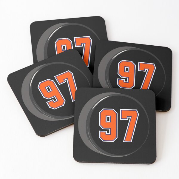 Artikelvorschau, NHL Edmonton Oilers Connor McDavid #97 Puck entworfen und verkauft von donoshop.