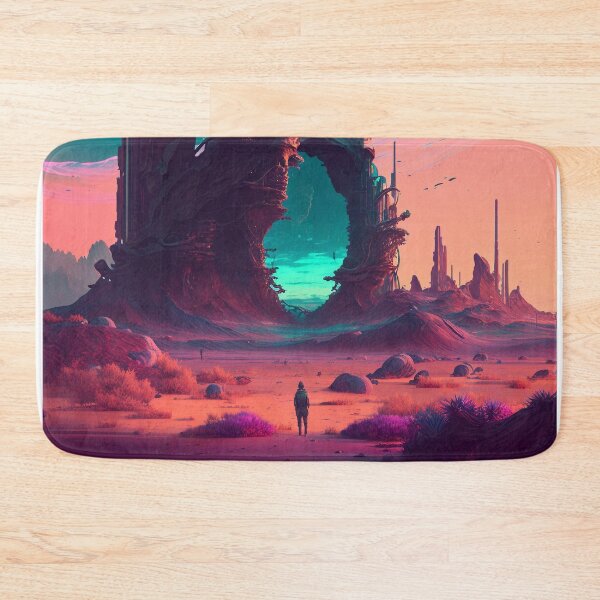 Item preview, Futuristic Landscape designed and sold by scollum.