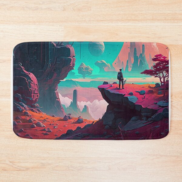 Item preview, Futuristic Landscape designed and sold by scollum.