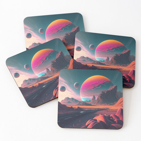 Item preview, Futuristic Landscape designed and sold by scollum.