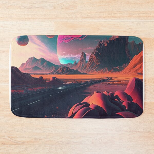 Item preview, Futuristic Landscape designed and sold by scollum.