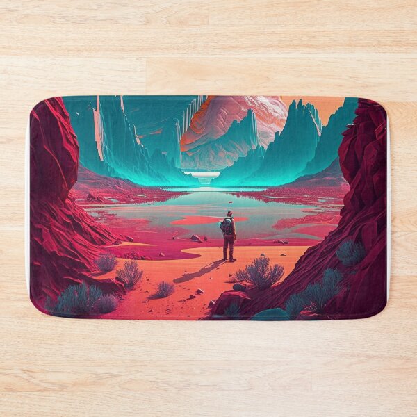Item preview, Futuristic Landscape designed and sold by scollum.