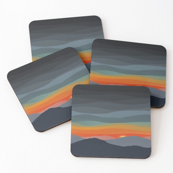 Item preview, Sunrise/sunset on the mountains designed and sold by CreationsByBear.